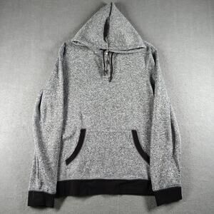 Urban Pipeline Men’s Medium Gray Quarter Zip Hoodie Pullover Casual Skate